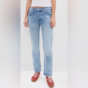 MOTHER Women’s Hiker Hover Full Moon Straight Jeans 27